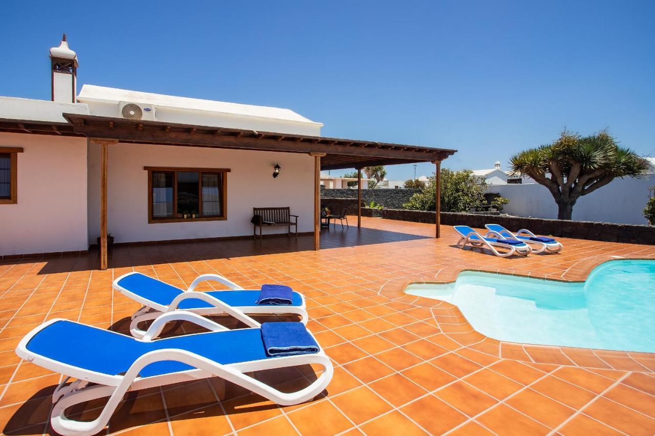 Casa Lola Lanzarote Piscina Climatizada Y Wifi Free Villa San Bartolome  Bagian luar foto
